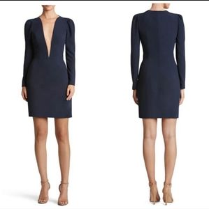 Dress The Population Kelli Crepe Sheath Size M